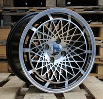 Ratlankis RACINGLINE LU519 R15x8 4x100 ET 25 CB 73.1 (Black Polished)