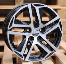 Ratlankis RACINGLINE PG534 R17x7.5 4x108 ET 25 CB 65.1 (Black Polished) (690 kg)