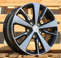 Ratlankis RACINGLINE TL0400 R16x6.5 5x114.3 ET 40 CB 66.1 (Black Polished) (690 kg)