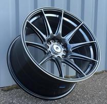 Ratlankis RACINGLINE XF266 R19x10 10x114 ET 30 CB 72.6 (Hyper Black) (700 kg)