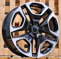 Ratlankis RACINGLINE Y0113 R19x7.5 5x114.3 ET 40 CB 60.1 (Black Polished) (725 kg)