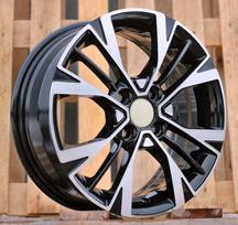Ratlankis RACINGLINE Y1127 R15x6 4x100 ET 51 CB 54.1 (Black Polished) (500 kg)
