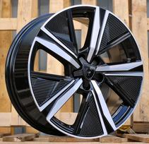 Ratlankis RACINGLINE Y1187F R18x7.5 5x108 ET 44 CB 65.1 (Black Polished)