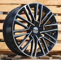 Ratlankis RACINGLINE Y1191 R18x7.5 5x112 ET 48 CB 57.1 (Black Polished) (700 kg)