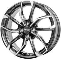 Ratlankis RC-DESIGN RC34 SGVP R17x6.5 4x108 ET 32 CB 65.1 (Black Front Polished) (550 kg)