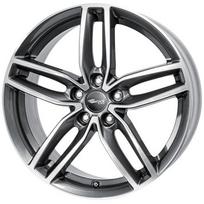 Ratlankis RC-DESIGN R18x8 5x108 ET 45 CB 72 (Polished Grey) (800 KG kg)