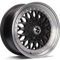 Ratlankis SEVENTY9 R15x7 4x100 ET 30 CB 67 (Matt Black Front Polished Lip Polished) (600 KG kg)