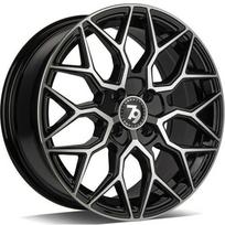 Ratlankis SEVENTY9 R16x7 4x100 ET 38 CB 67 (Black Front Polished) (690 KG kg)