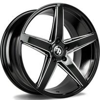 Ratlankis SEVENTY9 R18x9 5x112 ET 40 CB 66 (Galaxy Black Window Edges) (690 KG kg)