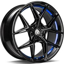 Ratlankis SEVENTY9 R18x9 5x120 ET 35 CB 72 (Black Glossy Blue Inner Lip) (690 KG kg)