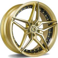 Ratlankis SEVENTY9 R19x9.5 5x112 ET 38 CB 66 (Gold Black Lip Milled Black) (700 KG kg)