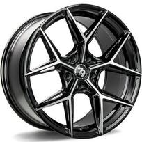 Ratlankis SEVENTY9 R19x9.5 5x120 ET 35 CB 72 (Black Front Polished) (815 KG kg)