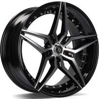 Ratlankis SEVENTY9 R19x9.5 5x120 ET 35 CB 74 (Black Front Polished) (735 KG kg)
