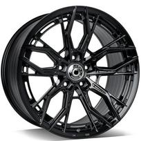 Ratlankis WRATH WHEELS R18x8 5x120 ET 35 CB 72 (Black Glossy) (700 KG kg)