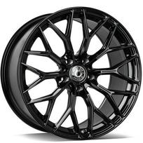 Ratlankis WRATH WHEELS R19x9.5 5x120 ET 38 CB 74 (Black Glossy) (815 KG kg)