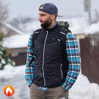 Vyriška šildoma liemenė INSPORTLINE WARMhim XXL Dydis