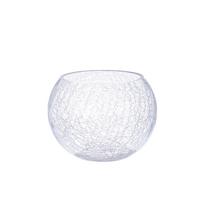 Vaza stiklinė D19xH14,5 cm Atmosphera 136746