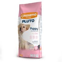 Sausas jaunų šunų maistas PLUTO Dog Puppy su vištiena, 15 kg, 48 vnt.