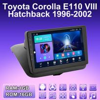 2 DIN Android automobilio radijas Toyota Corolla E110 VIII Hečbekui 1996-2002 Multimedijos grotuvas Pagrindinis blokas Stereo GPS navigacija WIFI 1+16GB 1+16GB