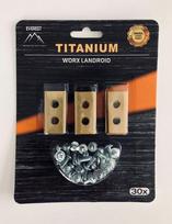 ROBOTO ŽOLIAPJOVĖS PEILIUKAI WORX TITANAS – RINKINYS 30 VNT.