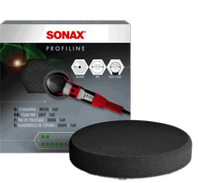 Minkštas pilkas poliravimo padas SONAX, 160mm