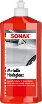 Poliravimo pasta SONAX "Metalic High Gloss", 500 ml