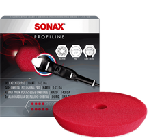 Kietas poliravimo padas orbitinei mašinėlei SONAX, DA 143mm