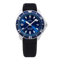 Santykis „FreeDiver X Ocean Blue“ su mėlyna keramika, automatinis RTX003 200M vyriškas laikrodis mėlyna