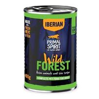 Alpha Spirit Wild Forest konservuotas pašaras suaugusiems šunims, kiaulena, kalakutiena; 400g