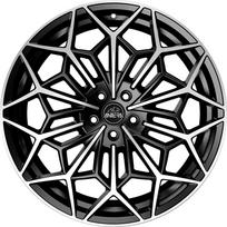 Ratlankis ANTERA A105 R22x9.5 5x130 ET 54 CB 71.6 (Piano Black Diamond) (800 kg)