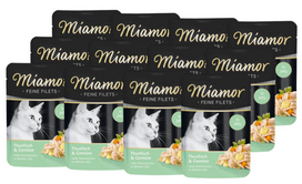 Miamor Feine Filets - drėgnas kačių maistas tunų filė su daržovėmis 12x100g