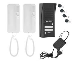 Audio telefonspynės komplektas CYFRAL COSMO R-2 juodas