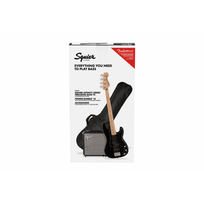 Fender Squier Affinity Series Precision Bass PJ Pack Black 4 stygų bosinė gitara
