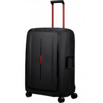 Didelis plastikinis lagaminas Samsonite Essens D Juodas (Charcoal Red)