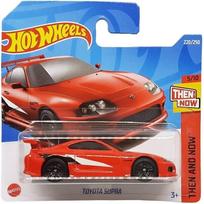 Hot Wheels Mainline Modeliukas Toyota Supra MK4 red short card