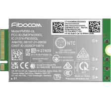 HP 5G Modem m.2 WWAN 4G/5G Sub-6 GHz FM350-GL Mobile Broadband Cellular (compatible with WWAN-ready EliteBook 830 835 840 845 860 865 1040 G11, x360 G11, ZBook Firefly Fury Power 14 16 G11 G11A)