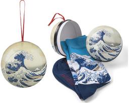 Kojinės burbule Katsushika Hokusai - Great Wave Blue, 36-40 dydis