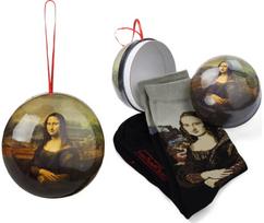Kojinės burbule Leonardo da Vinci - Mona Lisa, 36-40 dydis