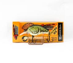 Jackall Geronimo Chico 44 Wood Floating Lure Stain Craw (0921)
