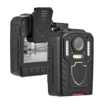 1080P kūno kamera su garso ir vaizdo įrašymu Nešiojama kūno kamera vaizdo kamera LCD ekranas IR naktinis juoda