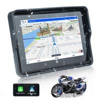 5 colių motociklo nešiojamas DVR belaidis Apple Carplay Android Auto navigacijos GPS ekranas IPX7 vandeniui atsparus ekranas Dual BT 1 PCS