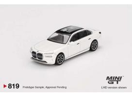 PRE-ORD3R Mini GT Modeliukas 1/64 2024 BMW 17 Xdrive60, mineral white