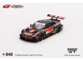 Mini GT Modeliukas 1/64 2022 Honda NSX GT #16 Red Bull Motul Mugen Super GT Series, black/red/yellow (yra Sandėlyje)