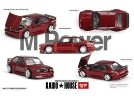 Mini GT Modeliukas 1/64 1989 BMW M3 (E30) Kaido GT V1, red (yra Sandėlyje)