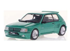Solido Modeliukas 1/43 1992 Peugeot 205 DIMA (T16), green