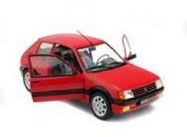 Solido Modeliukas 1/18 Peugeot 205 GTI, red