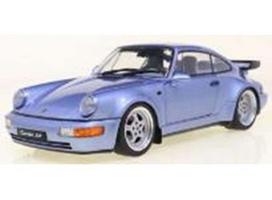 PRE-ORD3R Solido Modeliukas 1/18 1990 Porsche 911 964 Turbo, blue