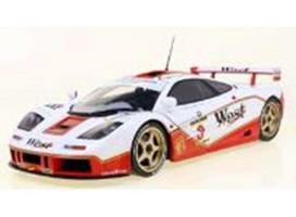 PRE-ORD3R Solido Modeliukas 1/18 1995 McLaren F1 GT-R Short Tail #8 Price/Bascher BPR GT, white/red