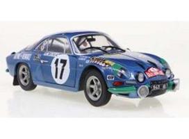 PRE-ORD3R Solido Modeliukas 1/18 1972 Alpine A110 1600S #17 Rally Monte Carlo, blue