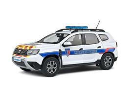 Solido Modeliukas 1/18 Dacia Duster Ph2 Police Municipale, white/blue